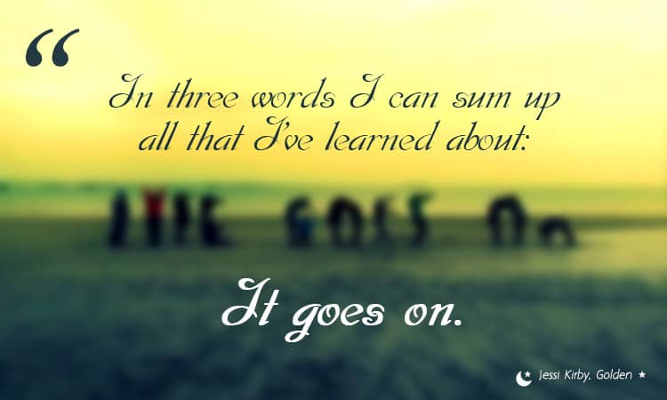 Life goes on  Reading After Midnight  Reading After 